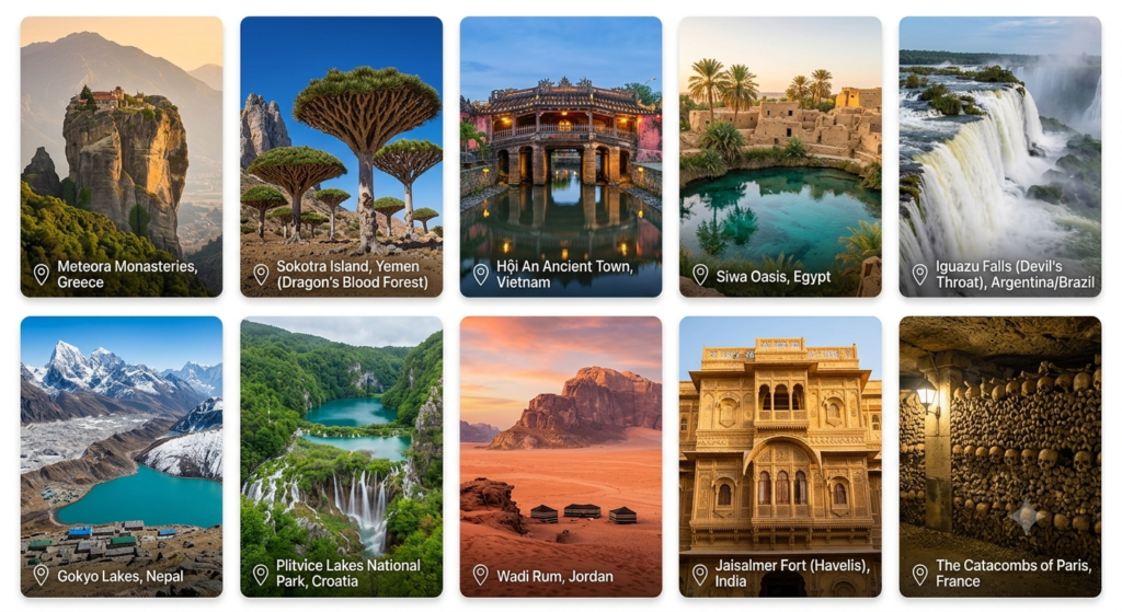 20 Hidden Gems Around the World That Most Tourists Never Visit (Part 1)